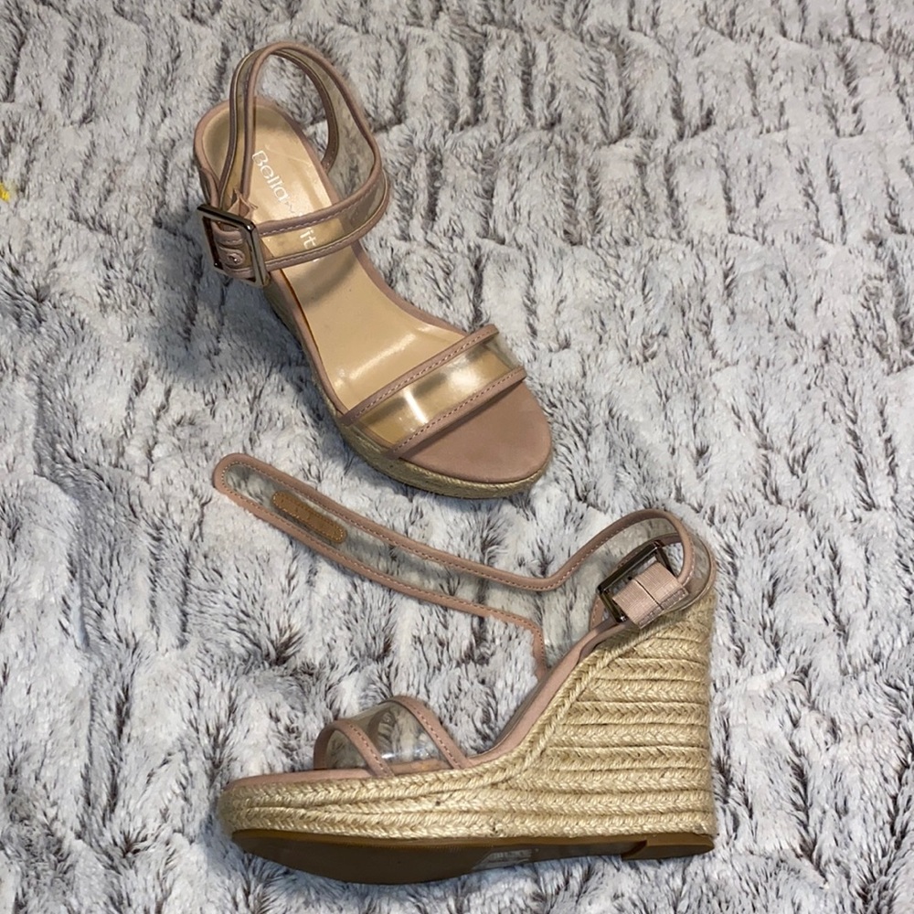 Bella Vita Pink nude high heels